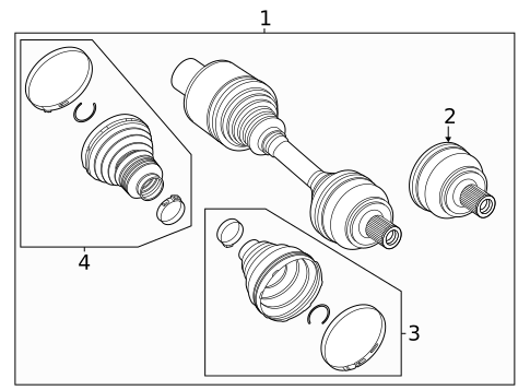CV Components for 2025 Mercedes-Benz G 580 #0