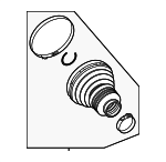 4653300801 - : Inner Boot for Mercedes-Benz Image