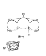 56046910AE - Electrical: Instrument Panel Cluster for Mopar Image