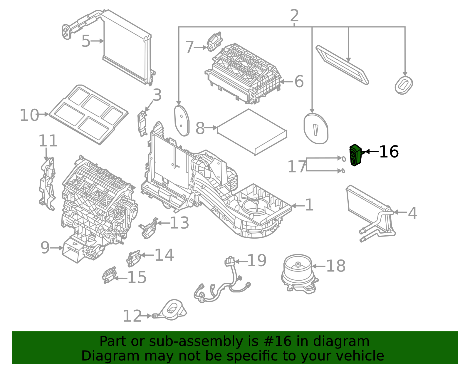 Genuine OEM Ford Part - Expansion Valve JX6Z-19849-B | Genuine OEM