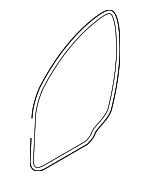 31278771 - Body: Weather-strip On Body for Volvo: S80, V70, XC70 Image