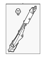 GHK168760B02 - Body: Quarter Pillar Trim for Mazda Image
