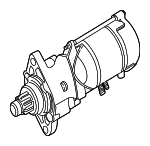 AJ83990 - Electrical: Starter for Jaguar Image