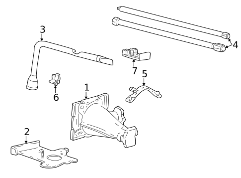 Components Under Hood for 2004 Ford Excursion #0