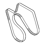 19244946 - : Serpentine Belt for GM Image