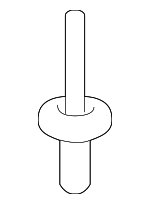 51777171004 - Body: Bumper Cover Rivet for BMW: X1, X2, X3, X4, X5, X6 Image