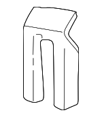 XW4Z5443235AA - Body: Striker Support for Lincoln: LS Image