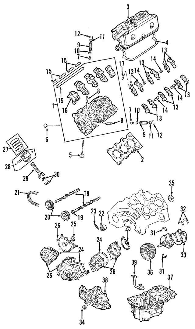 14762P5A004 - : Valve Springs for Acura Image