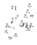 68366862AA - : Hub Receiver for Mopar Image