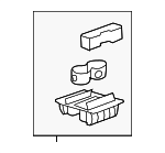 23164631 - Body: Bezel for Cadillac: Escalade, Escalade ESV, Escalade EXT | Chevrolet: Avalanche, Silverado 1500, Silverado 2500 HD, Silverado 3500 HD, Suburban 1500, Suburban 2500, Tahoe | GMC: Sierra 1500, Sierra 2500 HD, Sierra 3500 HD, Yukon, Yukon XL 1500, Yukon XL 2500 Image