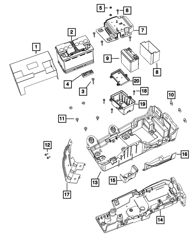 68459148AA - Body Sheet Metal Except Doors: Access Cover for Mopar Image image