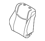 7155147150 - Body: Seat Back Pad for Toyota: Prius V Image