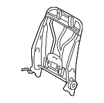 2012-2017 Toyota Prius V - Seat Back Frame