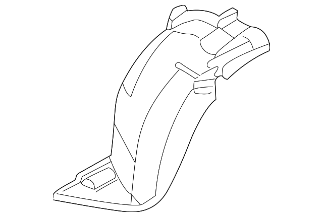 Fender Liner - BMW (51718234136)