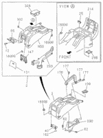 8971549023 - Interior/Bumper: CONSOLE  CENTER for Acura Image