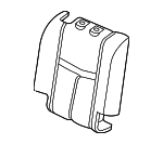 886614BH2A - Body: Seat Back Pad for Nissan: Rogue Image