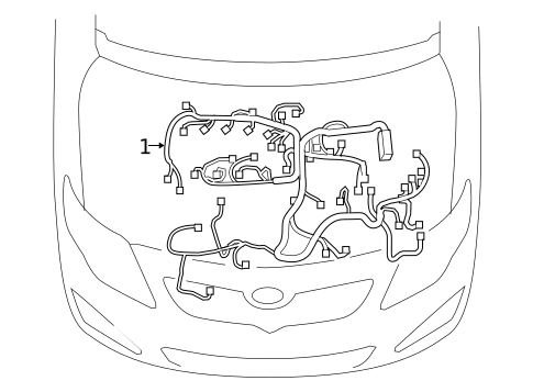 Wiring Harness for 2018 Toyota Corolla #0