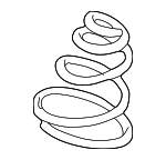 99634353335504 - Suspension: Coil Spring for Porsche: 911 Image