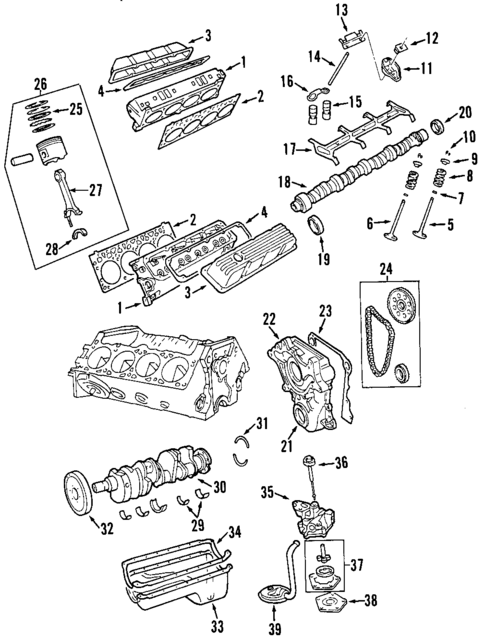 Engine for 2003 Dodge Ram 1500 Van #5
