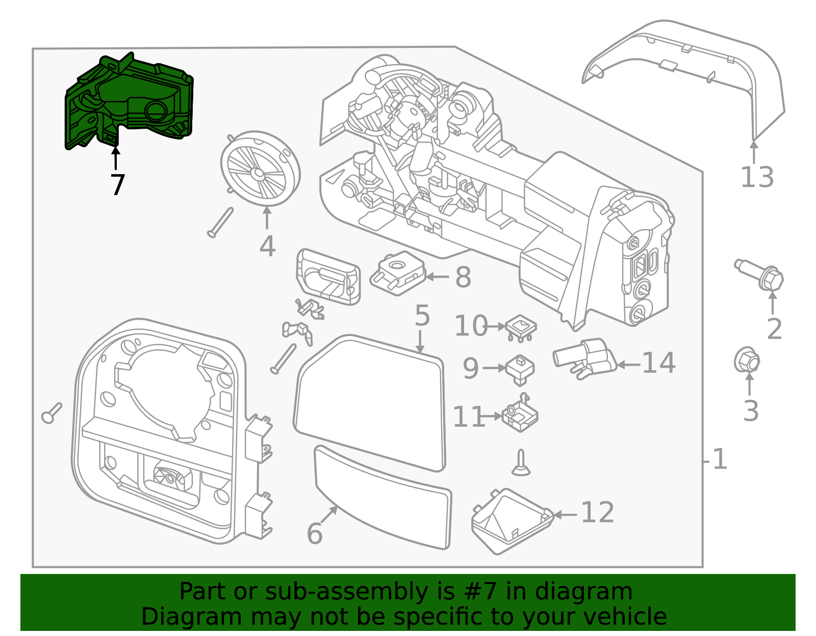 HC3Z-13B375-A - RH Signal Lamp - 2017-2026 Ford | Eastgate Ford
