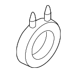 35959209F - Cooling System: Insulator for Volkswagen: Eos, EuroVan, Golf, Jetta, Passat, Phaeton, R32, Touareg Image