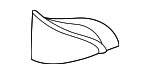 87660BE000NNB - Body: Inner Cover for Hyundai Image