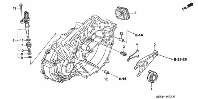 MT Clutch Release for 2003 Honda Civic #0