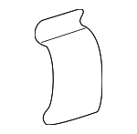 2478351000 - HVAC: Evaporator Case Clip for Mercedes-Benz Image