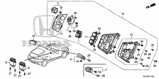 Switch for 2012 Honda CR-Z #0