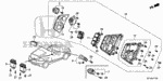 35722SZTG01 - Electrical/Exhaust/Heater/Fuel: COVER, L. (LOWER) for Honda Image