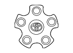 426030C051 - Suspension: Center Cap for Toyota: Tundra Image