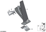 35405A47457 - Pedals: Accelerator Pedal Module for BMW Image
