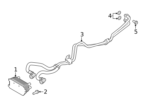Trans Oil Cooler for 2021 Land Rover Range Rover Sport #0