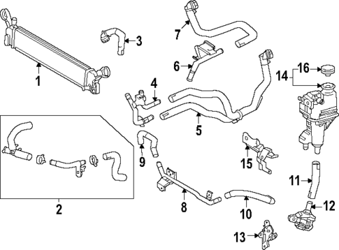 Inverter Cooling Components for 2025 Lexus LX700h #0