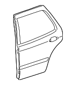 1637301605 - Body: Door Shell for Mercedes-Benz Image