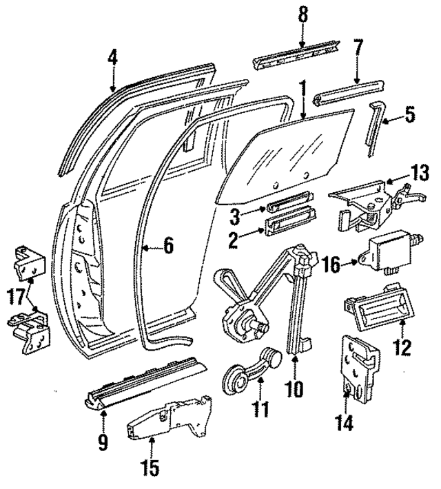 10108936 - Body: Glass for GM Image