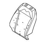 LJ8Z5864810D - Body: Seat Back Pad for Ford Image