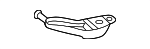 2544912600 - Exhaust: Muffler Bracket for Mercedes-Benz Image