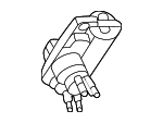 2549068201 - Exhaust: Actuator for Mercedes-Benz Image