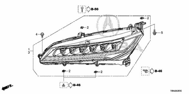 Headlight for 2019 Acura NSX #0