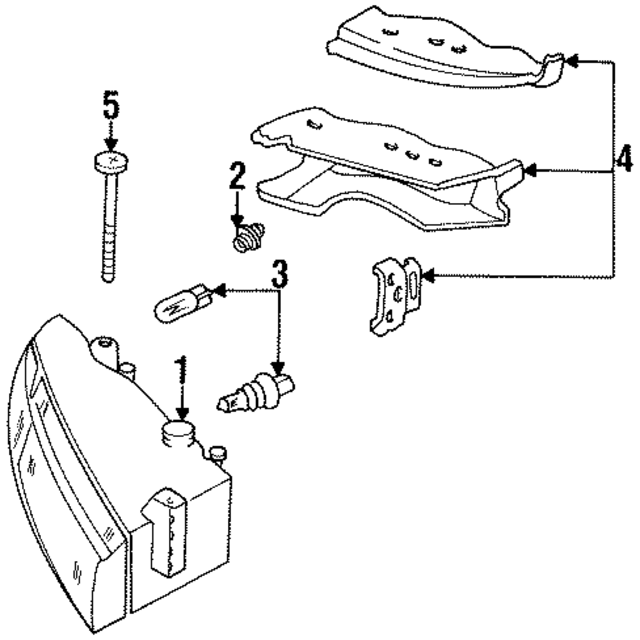4630872AC - Electrical: Headlight for Mopar Image