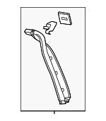 95855558700DE1 - Body: Side Trim for Porsche: Cayenne Image