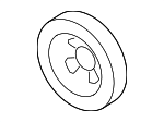 1104A074 - Engine: Crankshaft Pulley for Mitsubishi Image
