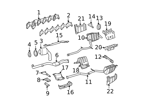 Hardware, Fasteners & Fittings for 2006 Mercedes-Benz E320 #0