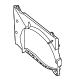 1776082Z10 - Cooling System: Upper Shroud for Suzuki Image