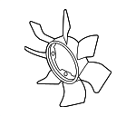 1711082Z00 - Cooling System: Fan Blade for Suzuki Image