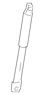 54317111155 - Body: Support Cylinder for BMW: Z4 Image