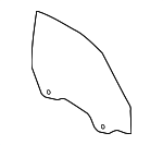 99154251103 - : Door Glass for Porsche: 911 Image