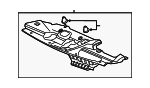 71125TK8A10 - Body: Sight Shield for Honda: Odyssey Image