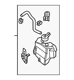 21710ZN50A - Cooling System: Reservoir for Nissan: Altima, Maxima Image